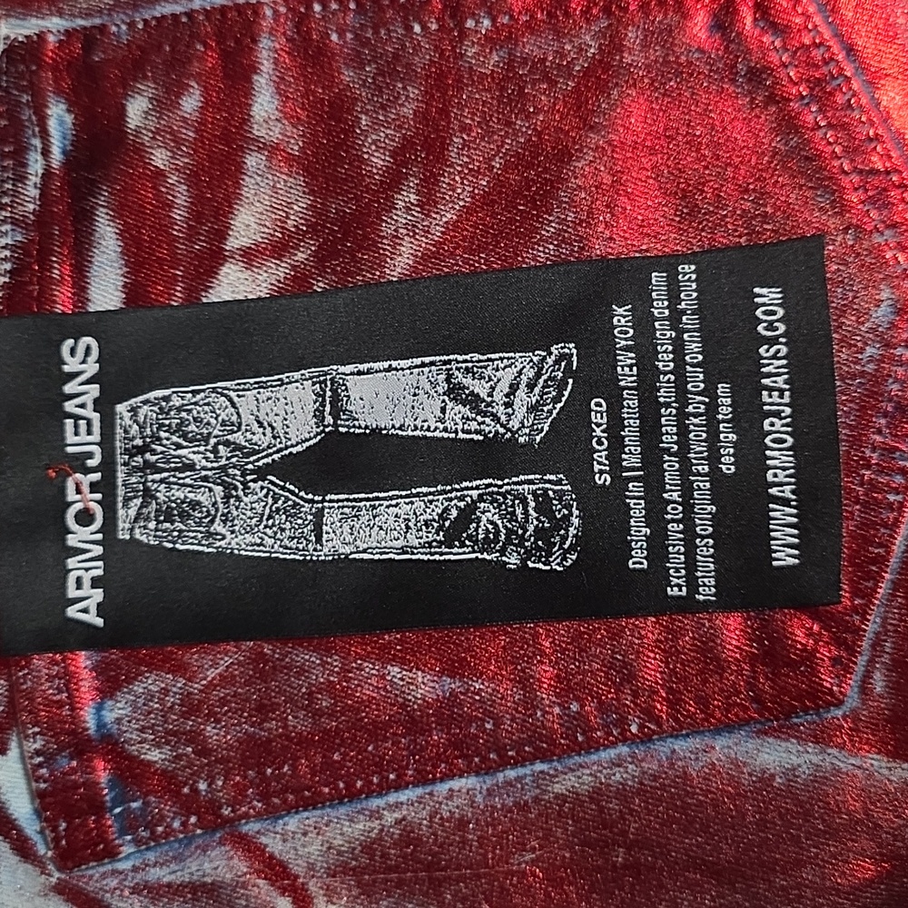 Armor Foil Wash Jeans - Picture 5 of 10